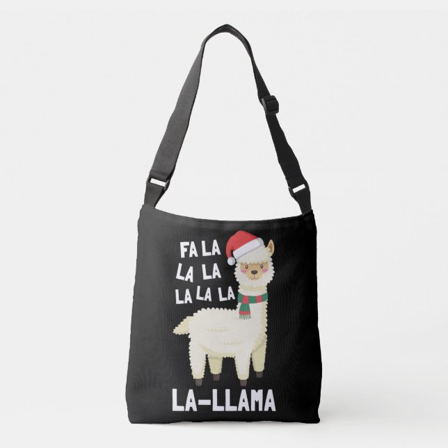 Sac Ajustable Noël Fa La Llama Essentiel (Devant)