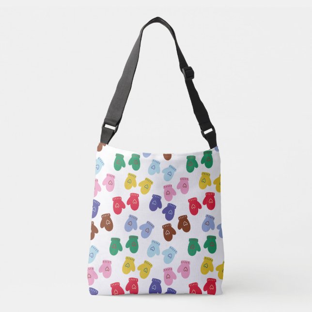 Sac Ajustable Noël Pastel Cosy Gants d'hiver (Devant)