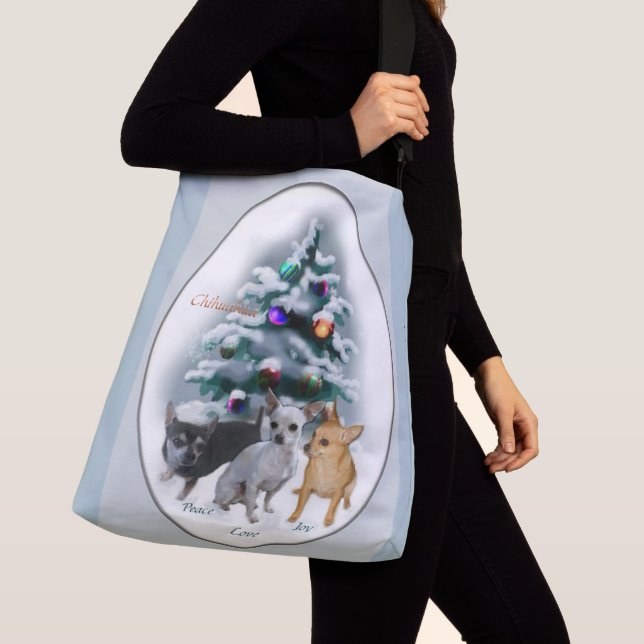 Sac Ajustable Noël trio Chihuahua (De près)