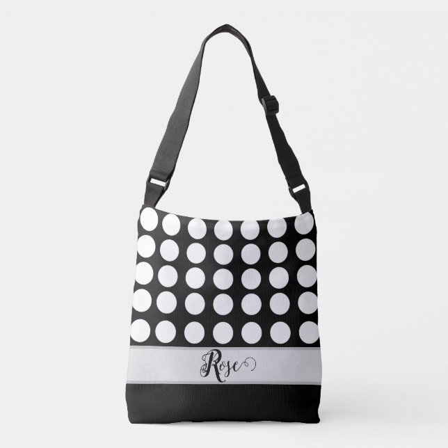 Sac Ajustable Noir blanc (Devant)