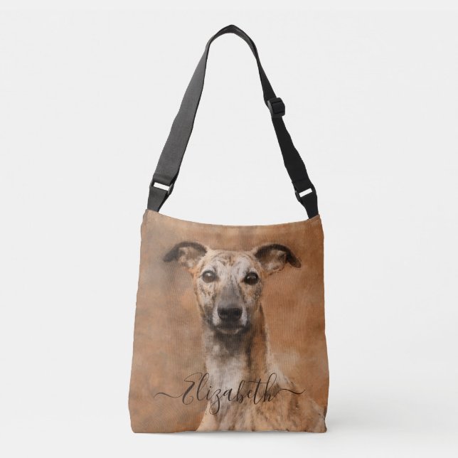 Sac Ajustable Nom d'ajout de Whippet Dog (Devant)