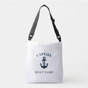 Sac Ajustable Nom de bateau nautique personnalisé Ancre
