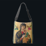 Sac Ajustable Notre Dame Perpétuelle aide Vierge Marie Icône Rus<br><div class="desc">Notre Dame de Perpétuel aide Vierge Marie Icône Russie. Notre Dame de l'Aide Perpétuelle (aussi connue sous le nom de Notre Dame de la Succor Perpétuelle) est un titre catholique romain de la Bienheureuse Vierge Marie, représenté dans une célèbre icône byzantine du 15ème siècle associée à la même apparition mariale....</div>
