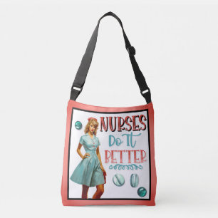 Sac Ajustable Nourriture Nostalgale mignonne Pinup_ Les infirmiè