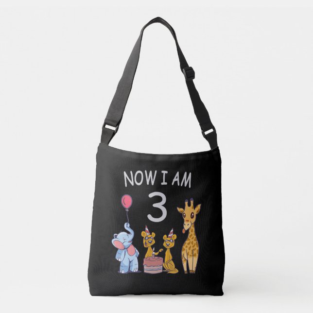 Sac Ajustable Now I le 3e jour du Birthday (Devant)