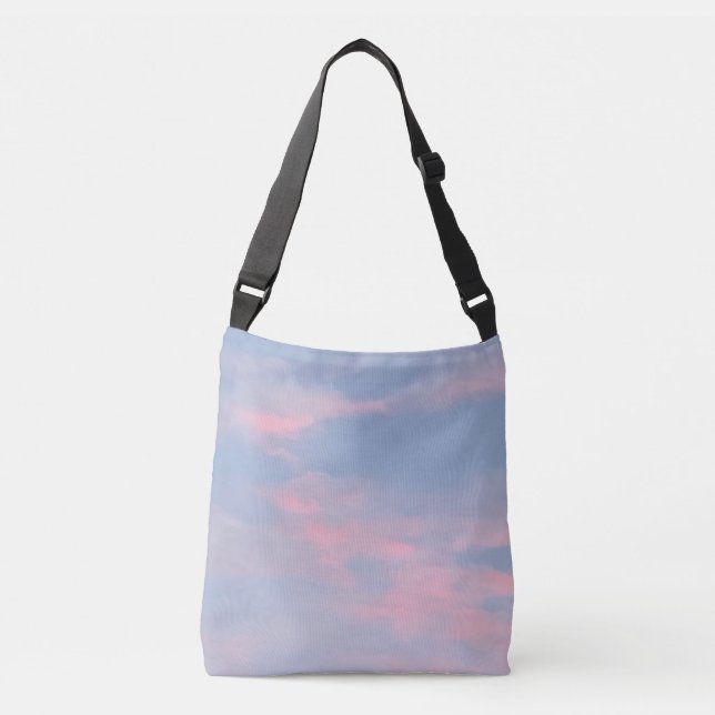 Sac Ajustable Nuages roses personnalisables (Devant)