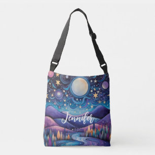 Sac Ajustable Nuit lunaire Big Moon Paysage