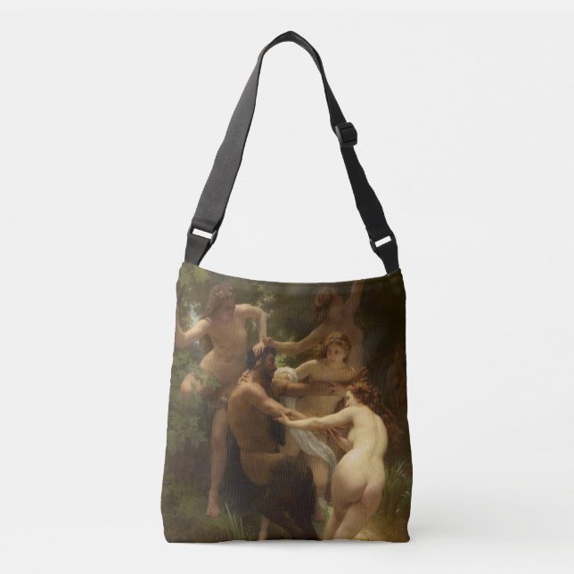 Sac Ajustable Nymphes et Satyr par William-Adolphe Bouguereau (Devant)