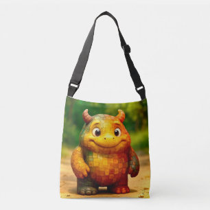 Sac Ajustable Odd Friends - Poster Monster en Carreaux Arc-En-Ci