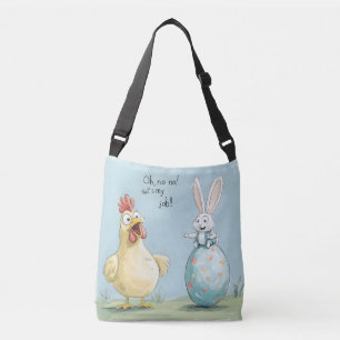 Sac Ajustable OEuf de poulet lapin en caricature Amusant Pâques