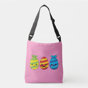 Sac Ajustable Oeufs de Pâques de Kawaii avec des rubans