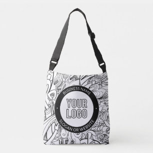 Sac Ajustable OEuvre de ligne moderne et votre logo avec texte m