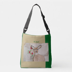 Sac Ajustable Oh cerf ! Vert de forêt Brown clair