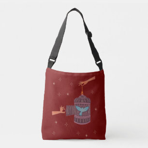 Sac Ajustable Oiseau libre Cage à oiseaux Art folklorique Main