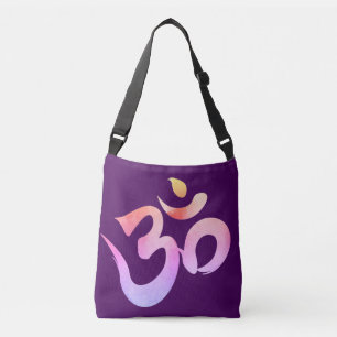 Sac Ajustable Om, Aum Mantra, Aquarelle de Fourre-tout