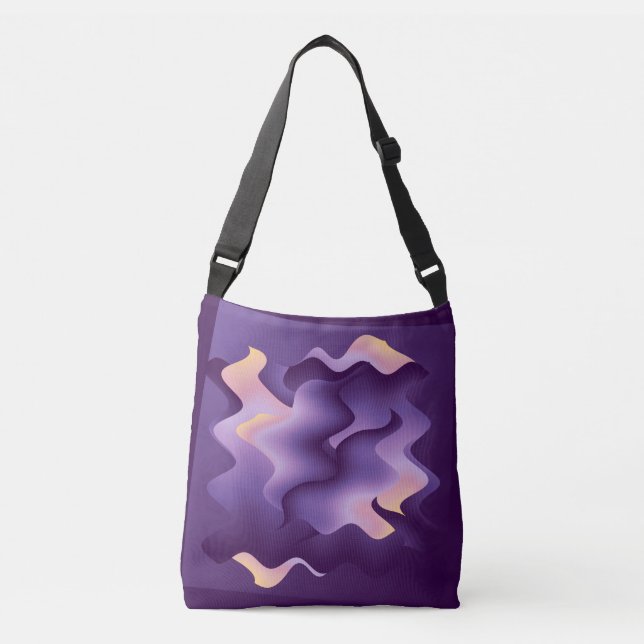 Sac Ajustable Ondes violettes (Devant)