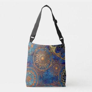 Sac Ajustable Or et bleu