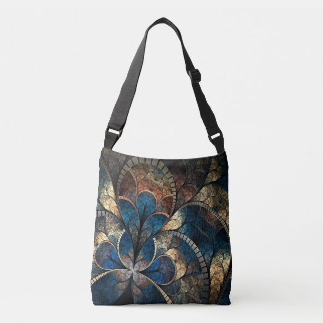 Sac Ajustable Or et bleu (Devant)