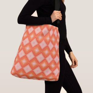 Sac Ajustable Orange Rouge Et Corail