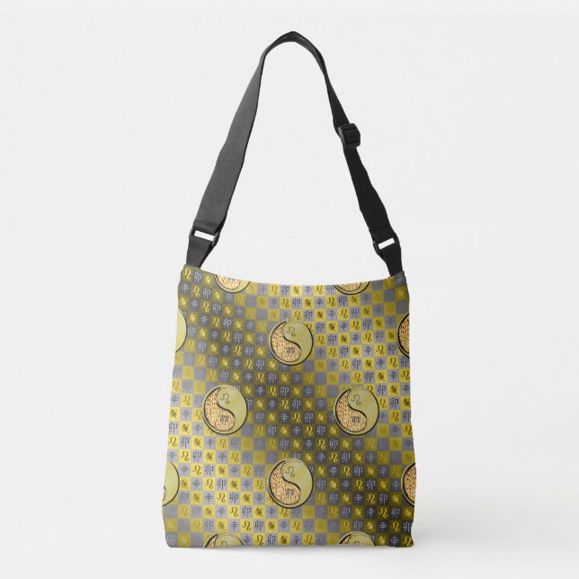 Sac Ajustable Oreiller jeté Leo & Metal Rabbit (Devant)