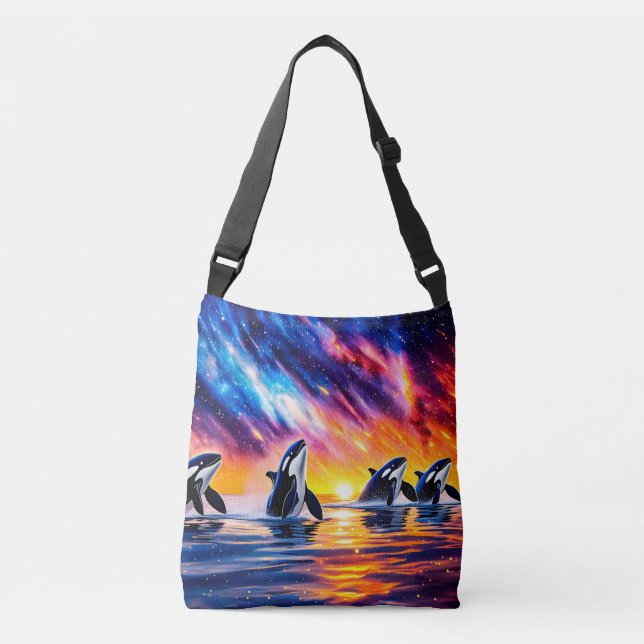Sac Ajustable Orques sous Galaxy Sky 02 Design par Rich AMeN (Devant)