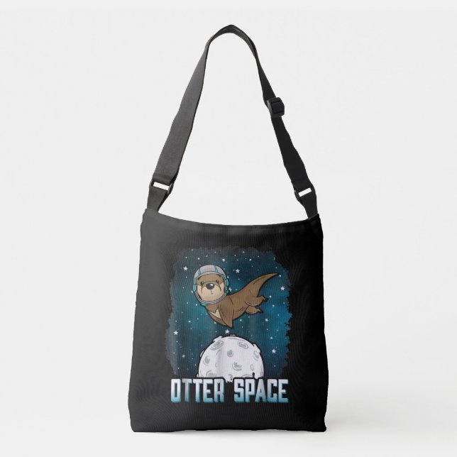 Sac Ajustable Otter Space | Funny Otter Space Animal (Devant)