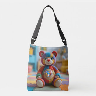 Sac Ajustable Ours en peluche coloré