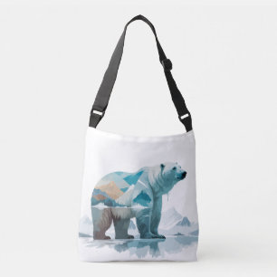 Sac Ajustable Ours polaire Vector Art Animal Majestic Nature sau