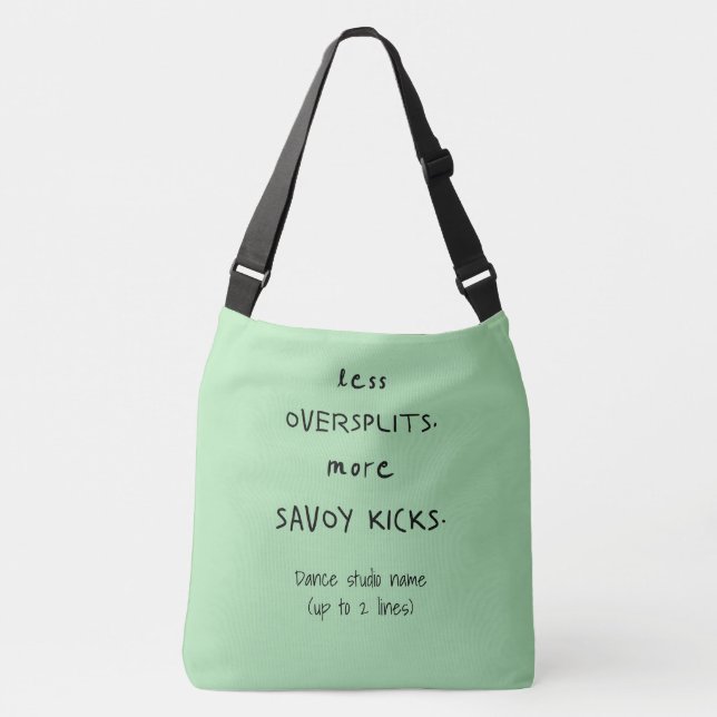 Sac Ajustable Overplits vs Savoy Kicks Studio Celadon (Devant)