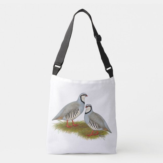 Sac Ajustable Paire de perdrix de Chukar (Devant)
