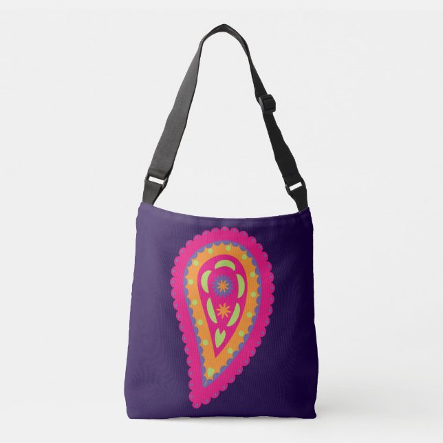 Sac Ajustable Paisley coloré (Devant)