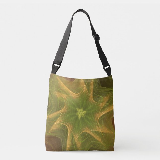 Sac Ajustable Palette fourre-tout Fractal Light Green (Devant)