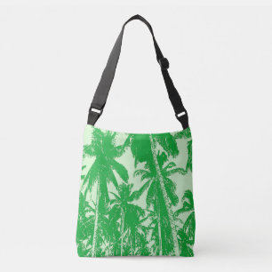Sac Ajustable Palmiers tropicaux design dans les tons verts