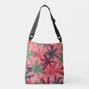 Sac Ajustable Palmiers tropicaux : Motif sans couture