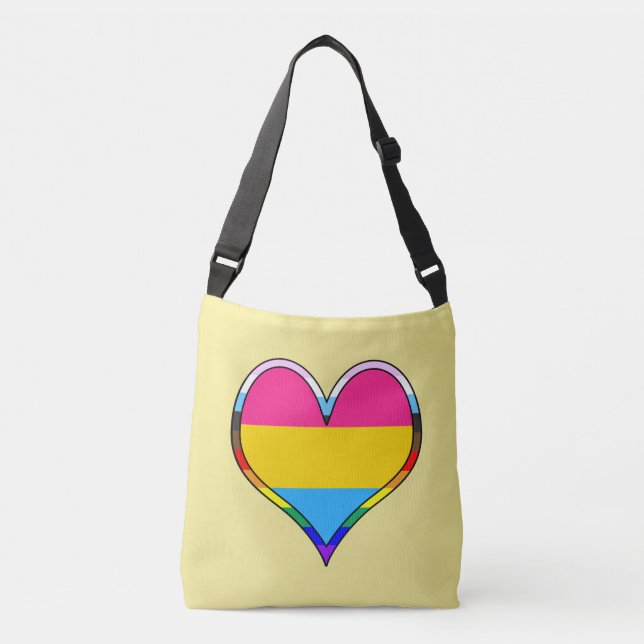 Sac Ajustable Pan Pride Heart (Devant)