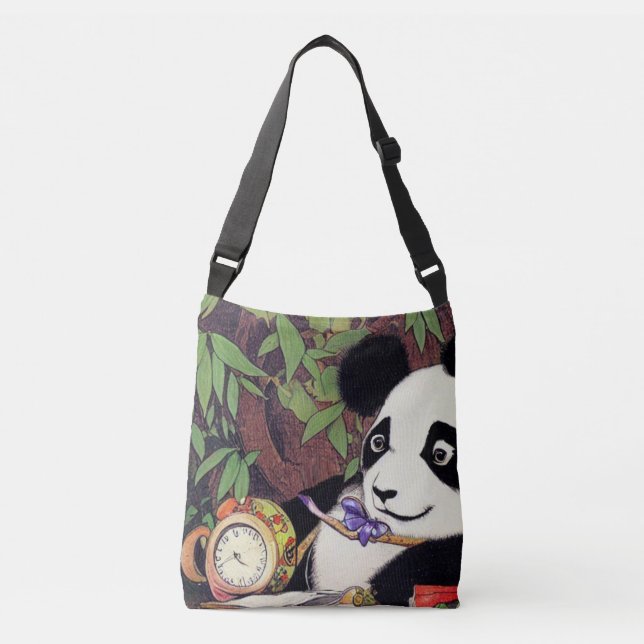 Sac Ajustable Panda à l'heure (Devant)