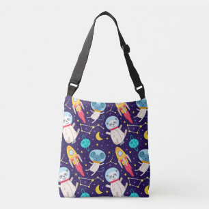 Sac Ajustable Panda Et Souris Astronaut Motif Enfants