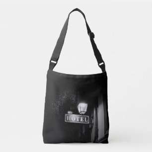 Sac Ajustable Panneau vintage de l'hôtel, feu de rue et beaucoup