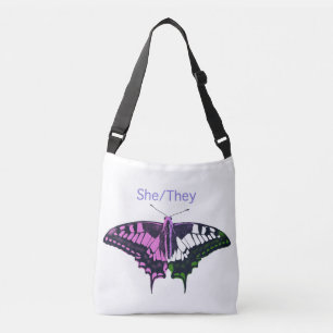 Sac Ajustable Papillon à queue noire non binaire