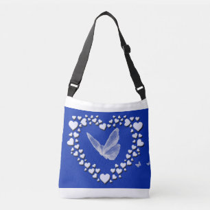 Sac Ajustable Papillon aux coeurs