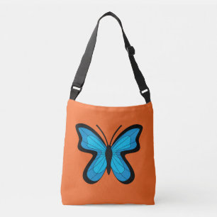 Sac Ajustable Papillon Bleu