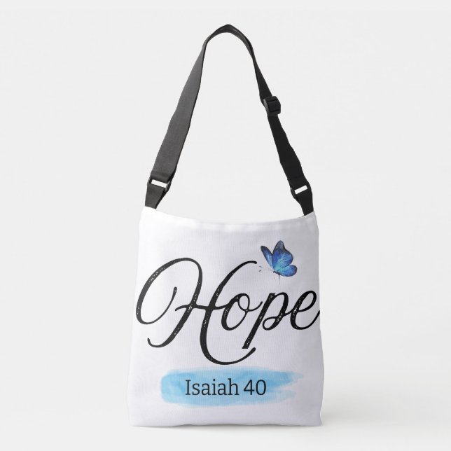 Sac Ajustable Papillon de l'espoir (Devant)