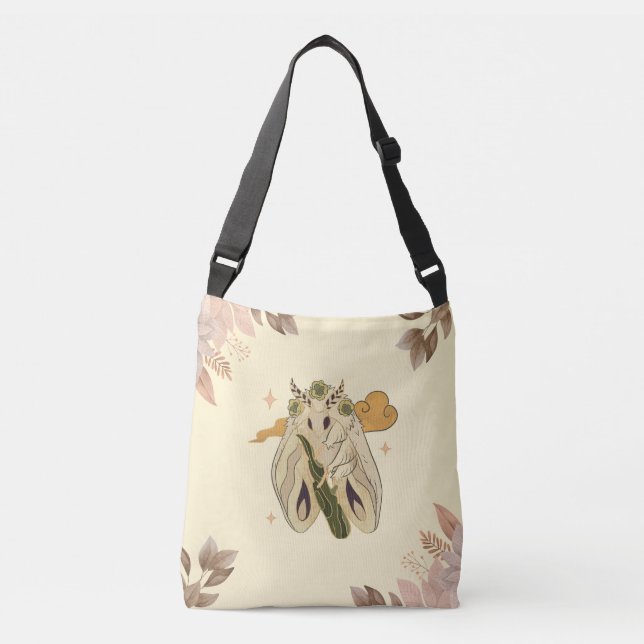 Sac Ajustable Papillon Mystique Floral Nature (Devant)