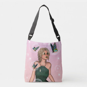 Sac Ajustable Papillon scintillant Fée Fantaisie Art