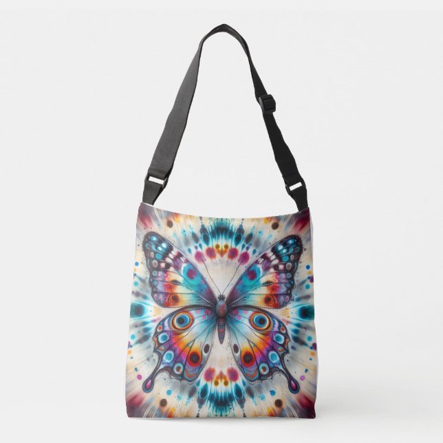 Sac Ajustable papillon teint en noué  (Devant)