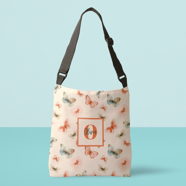 Sac Ajustable Papillons Aquarelle Moderne (Créateur téléchargé)