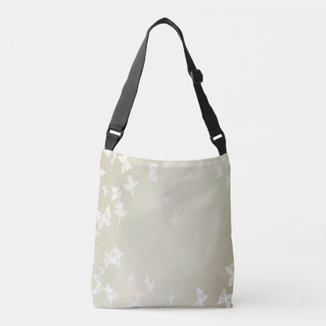 Sac Ajustable Papillons blancs (Devant)
