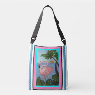 Sac Ajustable Paradis Fourre-tout Bage de Flamant rose