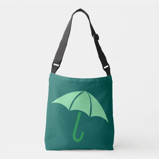Sac Ajustable Parapluie Pop Art Green (Devant)