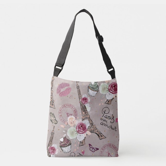 Sac Ajustable Paris Rose (Devant)